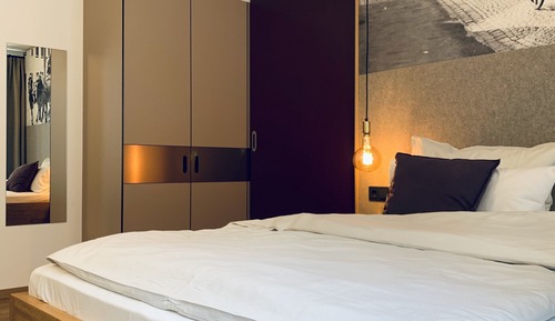 Habitación doble, 1 cama doble, accesible para personas con discapacidad
