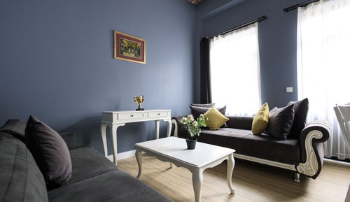 Suite ejecutiva, balcón