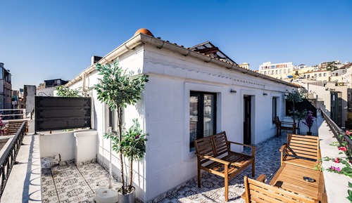 Ático, terraza