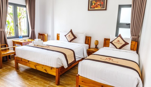 Habitación triple Deluxe, vistas al jardín