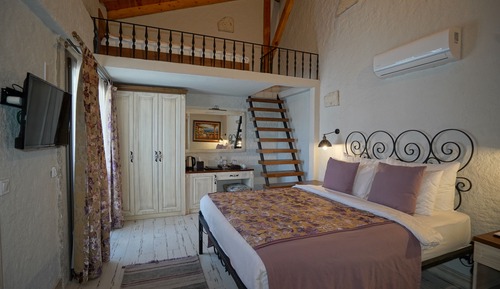 Habitación, balcón