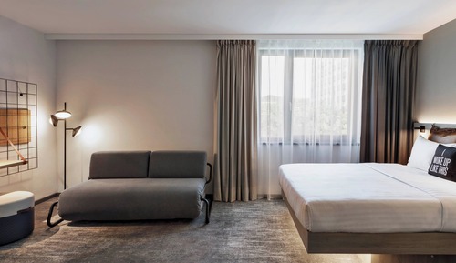 Habitación familiar, 1 cama de matrimonio con sofá cama, no fumadores