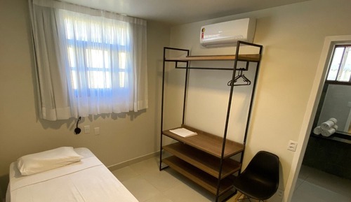 Habitación económica, varias camas