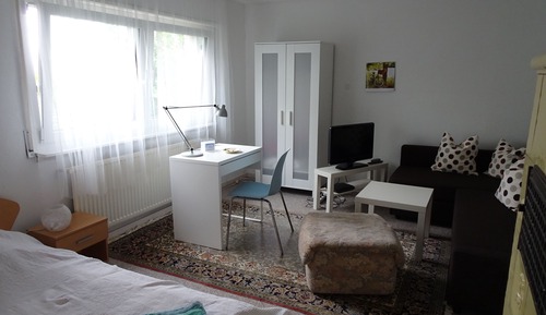 Habitación estándar doble, vistas al jardín