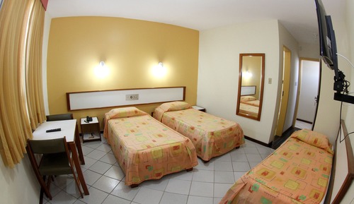 Habitación triple económica, 3 camas individuales, no fumadores