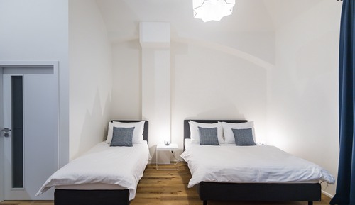 Apartamento clásico, varias camas
