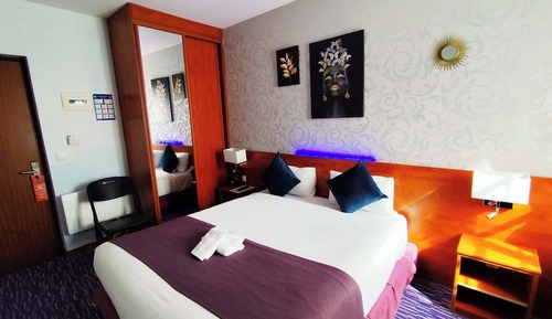 Habitación estándar doble, 1 cama de matrimonio grande