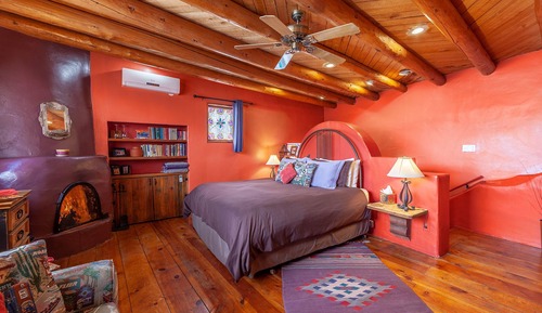Suite panorámica, 1 cama de matrimonio grande, balcón, vistas a la montaña