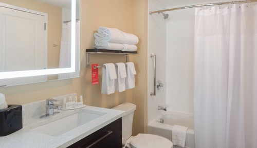 Estudio, 2 camas de matrimonio (Mobility Accessible, Tub)