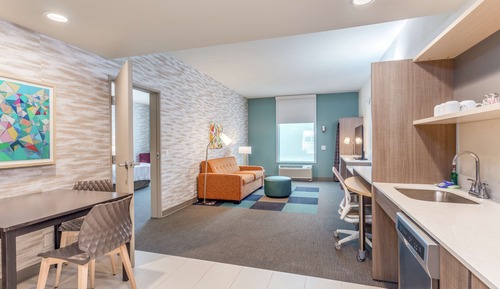 Estudio, 1 cama de matrimonio grande, accesible para personas con discapacidad, bañera