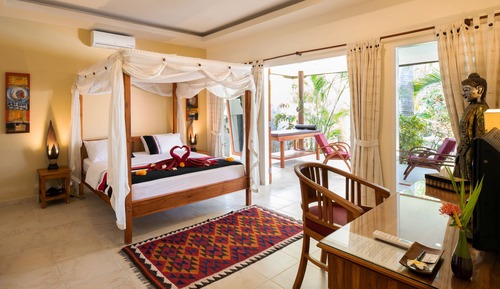 Villa Deluxe, 3 habitaciones, vistas al mar, junto a la playa