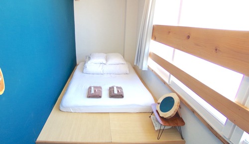 Habitación doble, futón, no fumadores