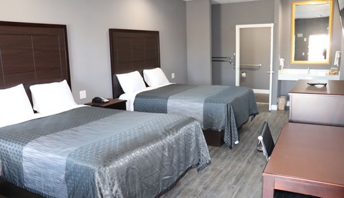 Habitación estándar, 2 camas de matrimonio, fumadores