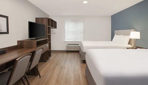 Habitación, 2 camas de matrimonio, accesible para personas con discapacidad, no fumadores