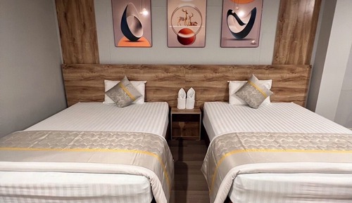 Habitación Deluxe con 2 camas individuales, 2 camas de matrimonio