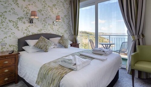 Habitación doble, balcón, vistas al mar
