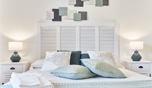 Habitación familiar, vistas al mar