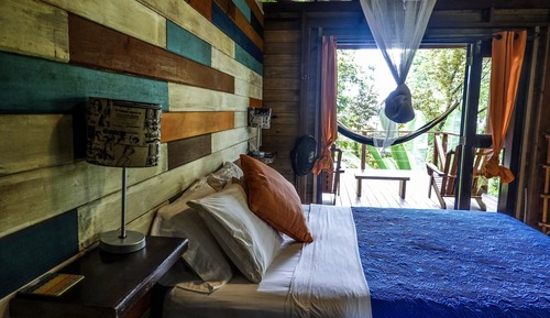 Habitación individual panorámica, 1 cama de matrimonio, no fumadores