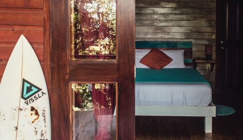 Cabaña romántica, 1 cama de matrimonio, no fumadores