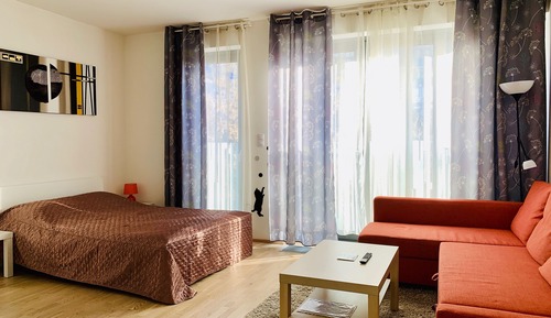 Apartamento estándar, accesible para personas con discapacidad, vistas al jardín
