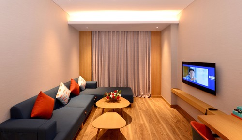 Suite, 1 cama de matrimonio grande (Additional Living Area)