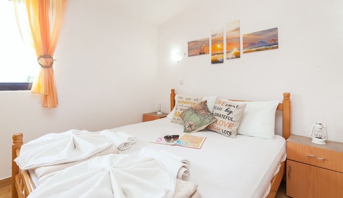 Estudio, 1 cama doble con sofá cama, balcón, vistas al mar
