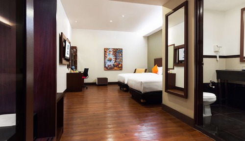 Habitación ejecutiva, 2 camas individuales, no fumadores, sin ventanas