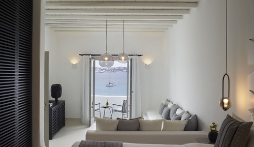 Suite junior, vistas al mar