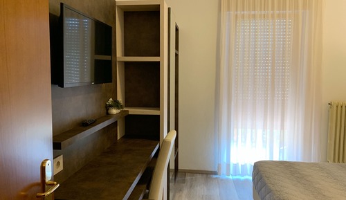 Habitación con 1 cama doble o 2 individuales