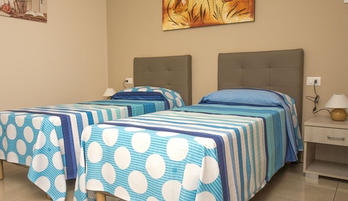 Habitación con 1 cama doble o 2 individuales