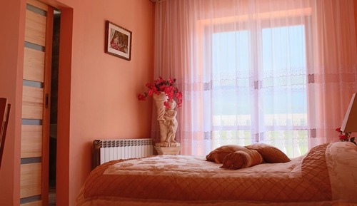 Habitación Confort, 1 cama doble, bañera de hidromasaje, vistas a la montaña