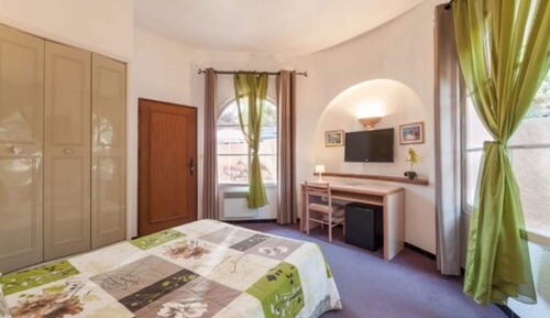 Habitación doble, terraza, vistas al mar (Transats)