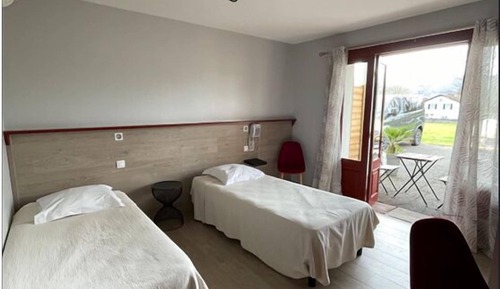 Habitación con 2 camas individuales