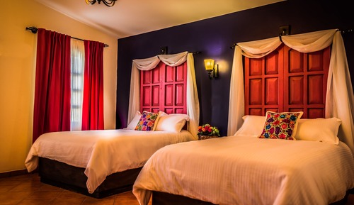 Habitación doble, 2 camas de matrimonio