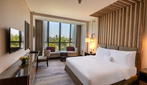 Habitación Deluxe, 1 cama de matrimonio grande, vistas a la ciudad