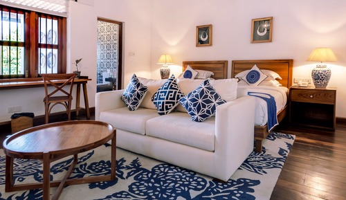 Habitación superior con 2 camas individuales, 2 camas individuales, no fumadores, vistas al patio