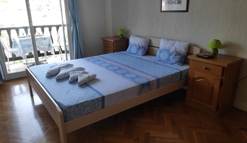 Estudio panorámico, 1 cama de matrimonio