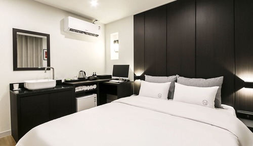 Habitación Deluxe doble, 1 cama de matrimonio, fumadores