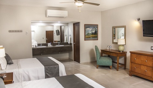 Habitación Deluxe doble, 2 camas de matrimonio