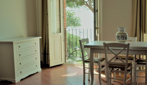 Estudio estándar, vistas parciales al mar