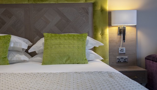 Habitación Deluxe doble, 1 cama de matrimonio grande, vistas al mar