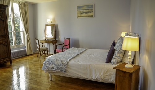 Habitación Deluxe doble, baño privado (Chambre Bleue)