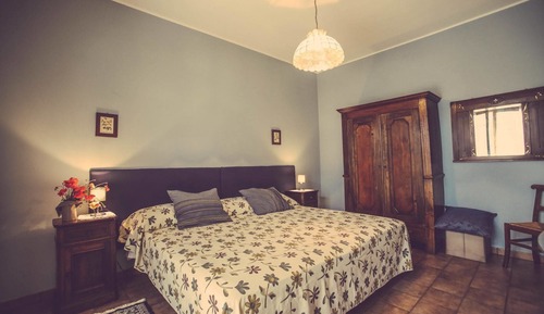Habitación doble, baño privado (Blue)