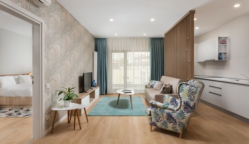 Habitación estándar doble, balcón