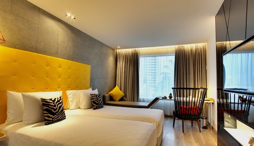 Habitación superior, vistas a la ciudad