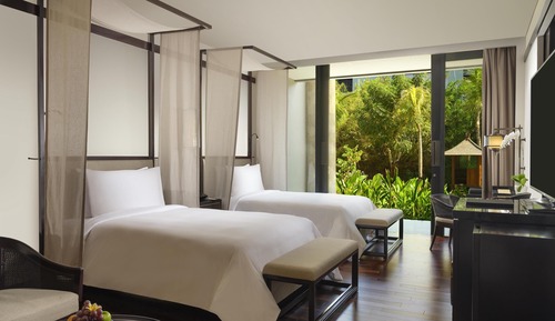 Habitación Deluxe, 1 habitación, balcón, vistas al jardín