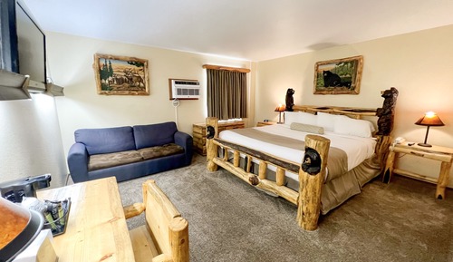 Habitación Deluxe, 1 cama de matrimonio grande con sofá cama, no fumadores