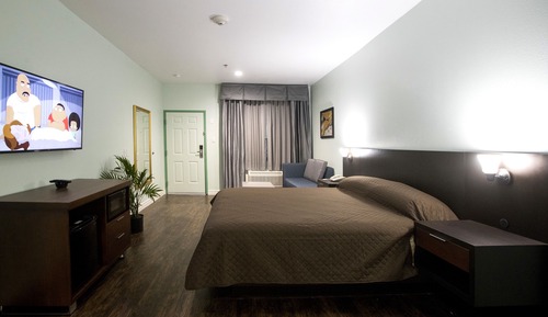 Habitación individual exclusiva, 1 cama de matrimonio grande, fumadores
