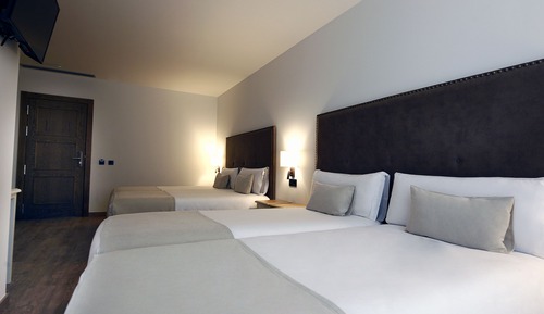 Habitación cuádruple Deluxe, varias camas, no fumadores