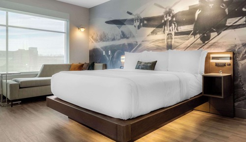 Habitación, 1 cama de matrimonio grande, accesible para personas con discapacidad, no fumadores
